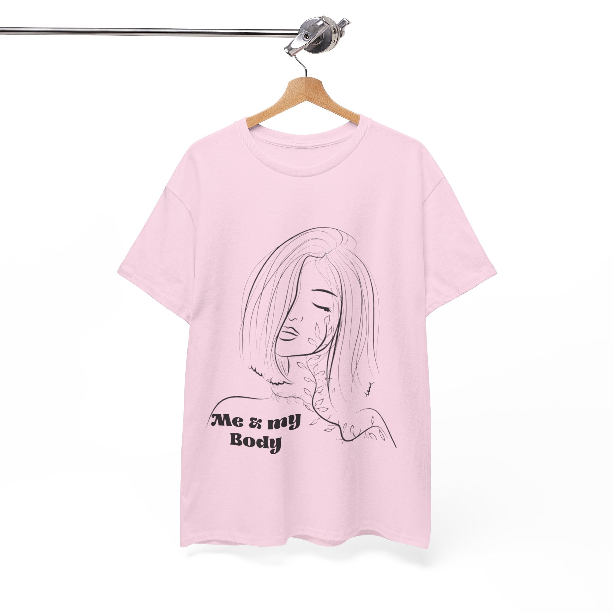 Unisex Faded Cotton Me my Body  Tee
