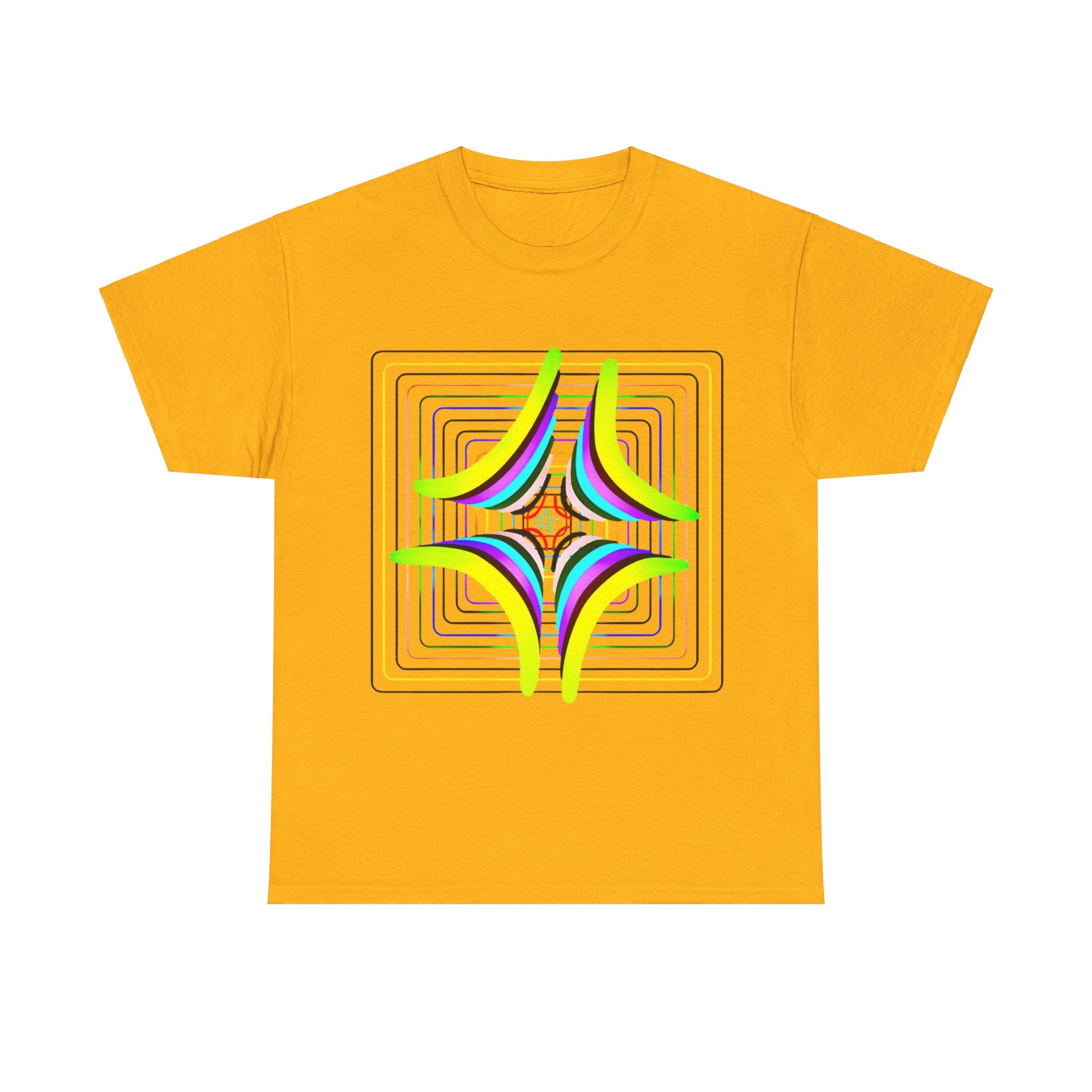 Unisex Heavy Cotton Tee ‚Rainbow‘