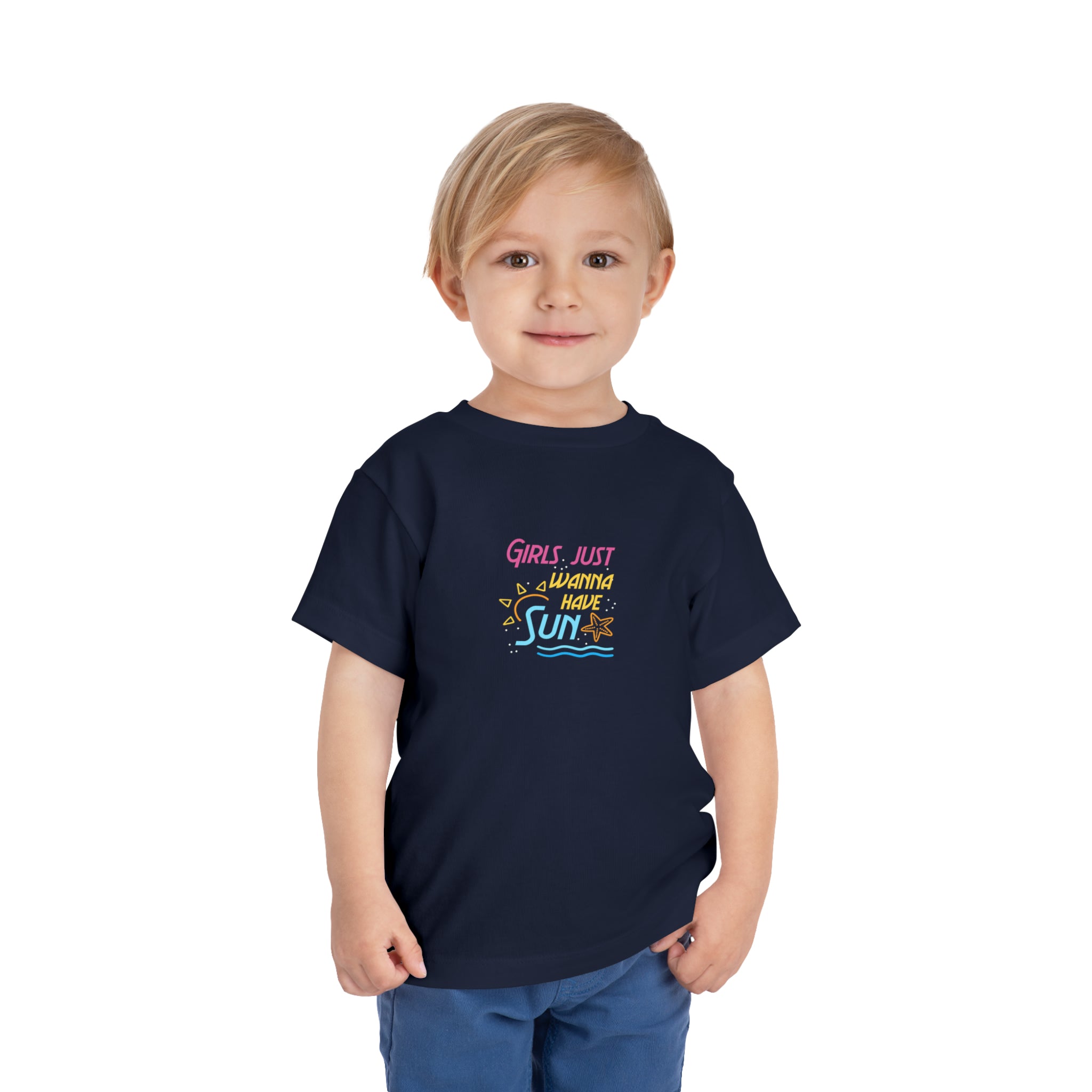 T-shirt pour tout-petits Les filles veulent juste avoir du soleil 