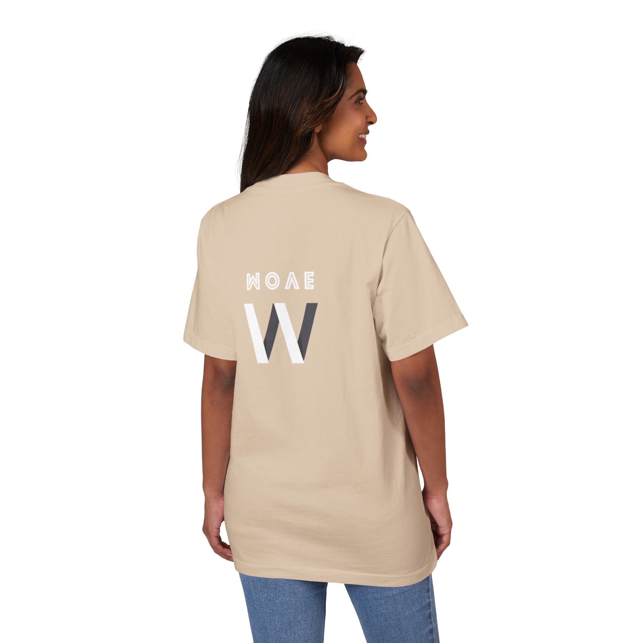 Drop-Shoulder T-Shirt Modern Move Design Printify
