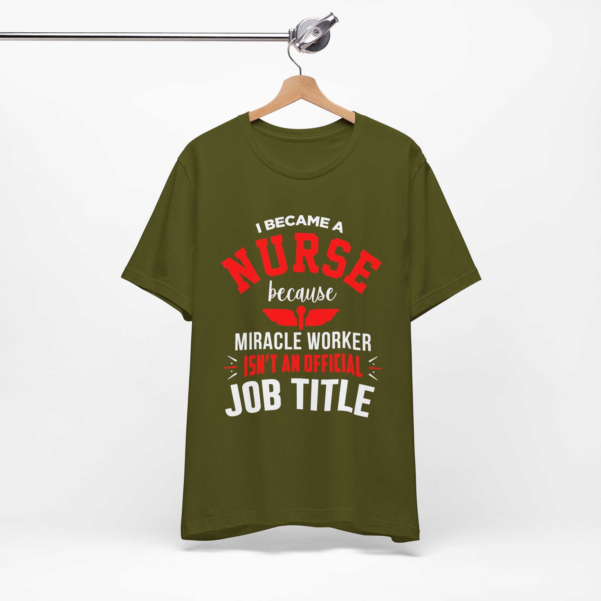 Je suis devenu un tee-shirt unisexe infirmière 
