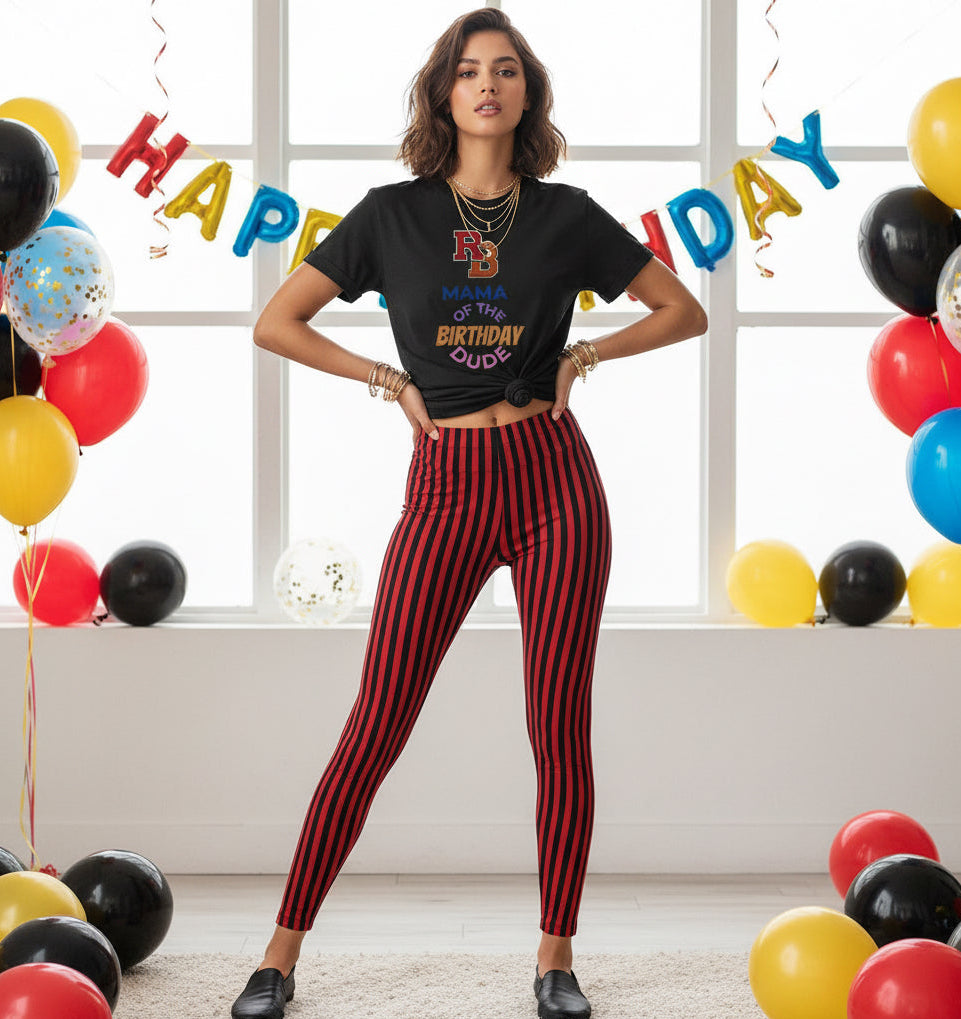 Mama of the Birthday Dude T-Shirt — Mom Birthday Party Tee