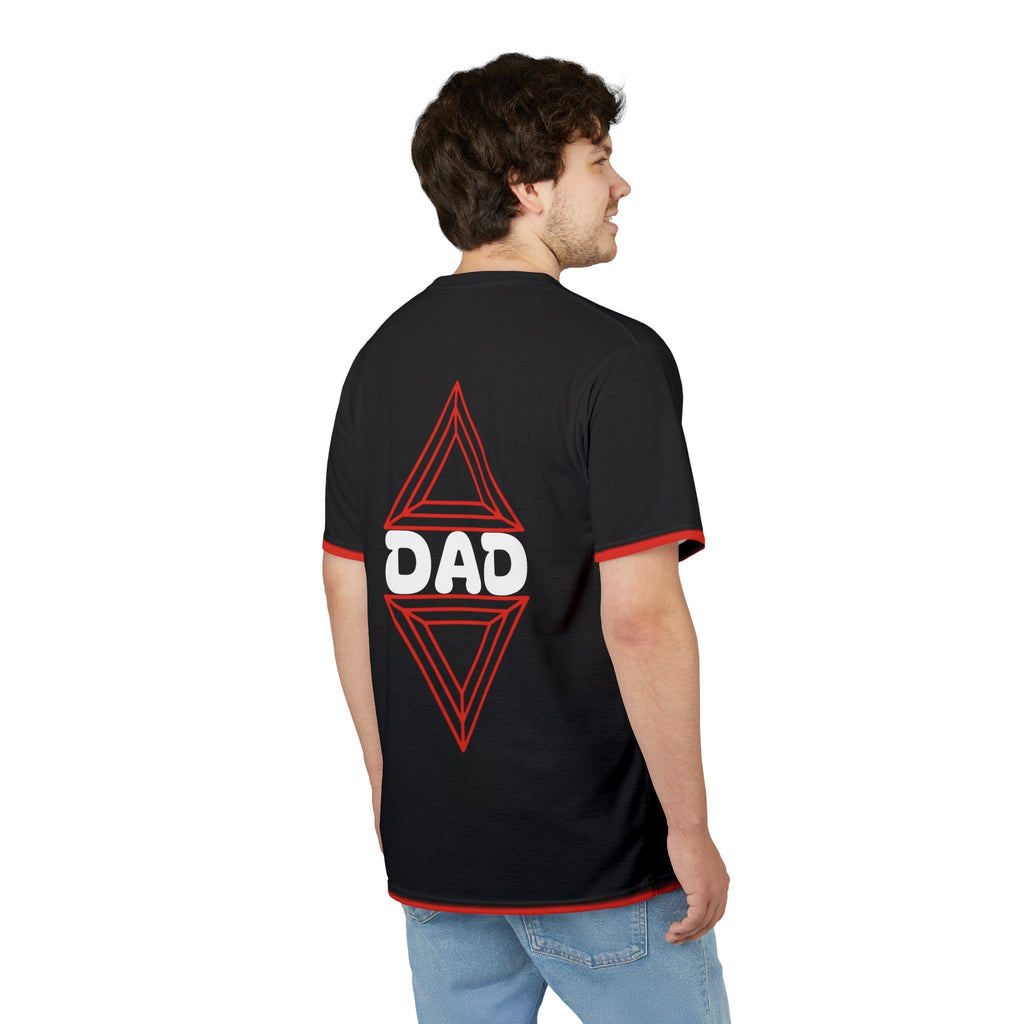 Dad Graphic Tee, Unisex Cut & Sew Tee, Father's Day Gift, Stylish Dad T-Shirt, Casual Wear for Dads, Unique Fatherhood Apparel Printify