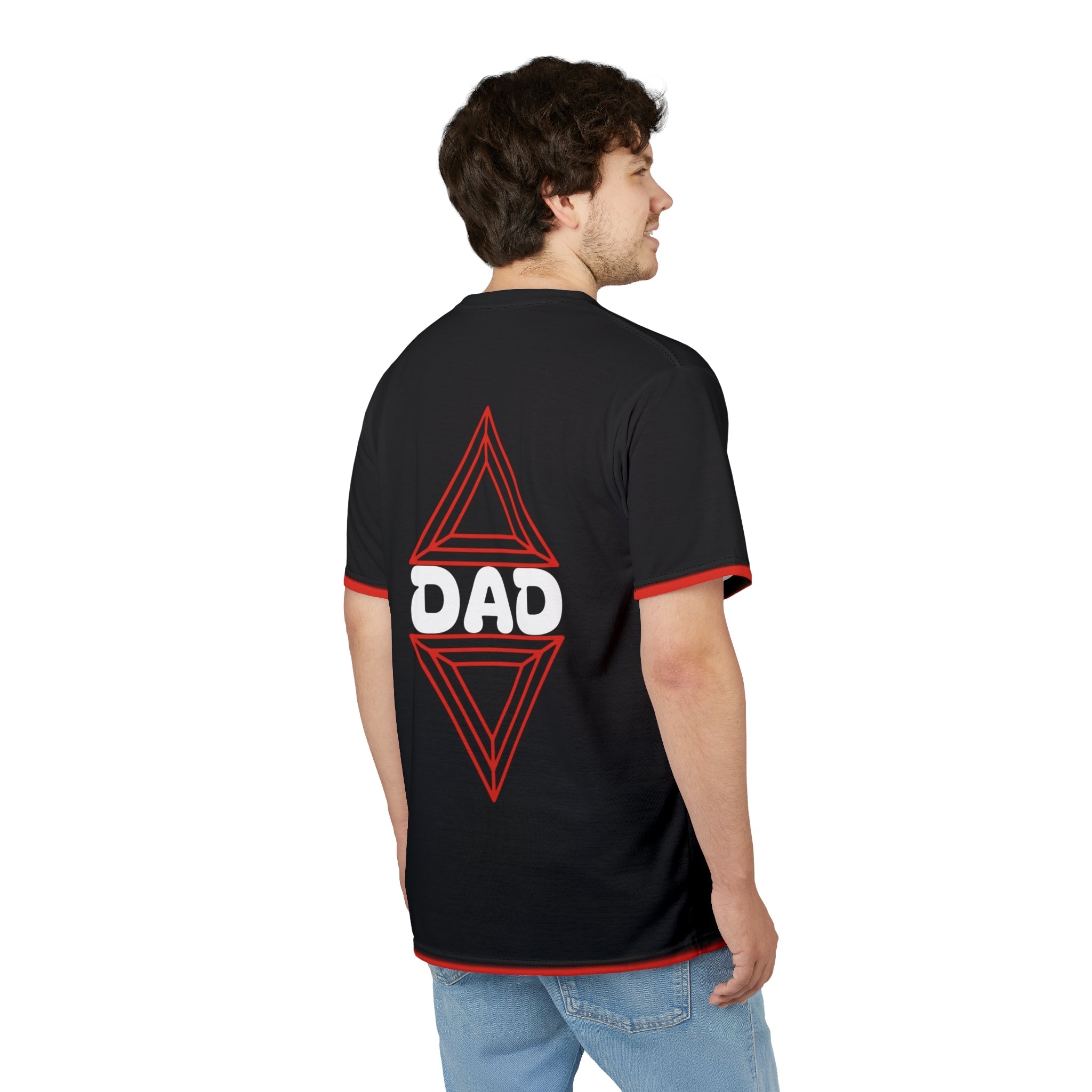 Dad Graphic Tee, Unisex Cut & Sew Tee, Father's Day Gift, Stylish Dad T-Shirt, Casual Wear for Dads, Unique Fatherhood Apparel Printify