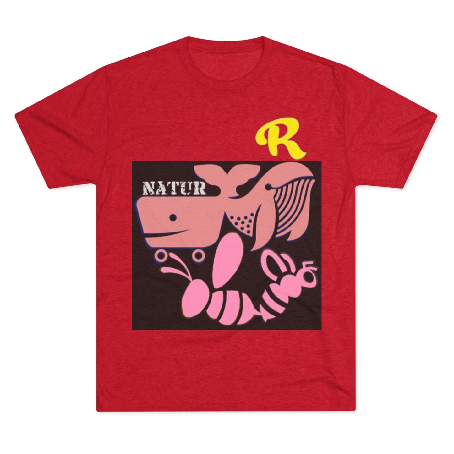 Unisex Tri-Blend Crew Tee - Honey Tee