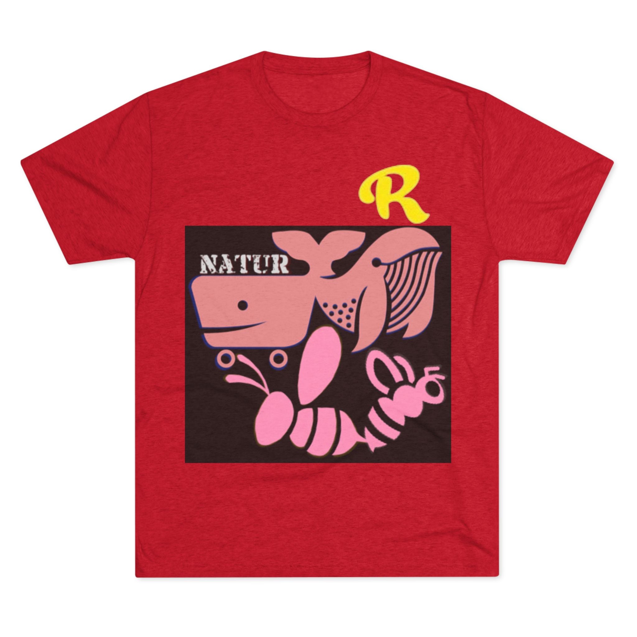 Unisex Tri-Blend Crew Tee - Honey Tee