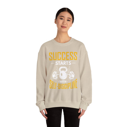 Success Starts With Self-Discipline Unisex Sweatshirt
