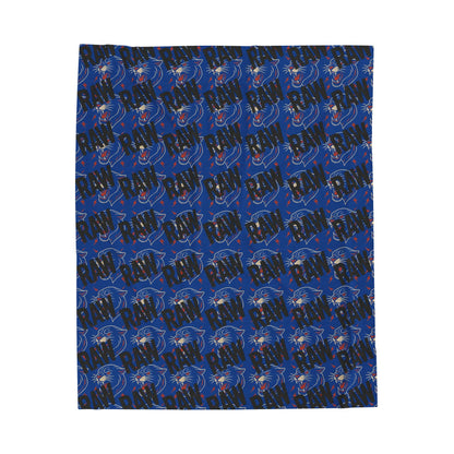 Cosmic Fun Velveteen Plush Blanket | Cozy Soft Throw for Kids | Starry Night Design | Perfect Gift for Birthdays, Holidays, and More Printify