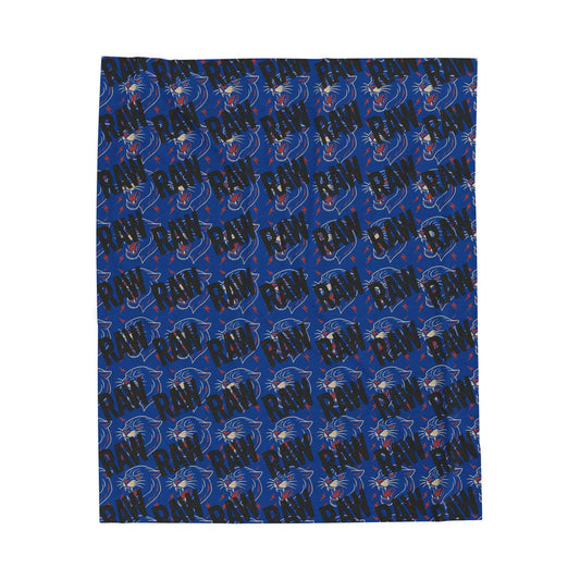 Cosmic Fun Velveteen Plush Blanket | Cozy Soft Throw for Kids | Starry Night Design | Perfect Gift for Birthdays, Holidays, and More Printify