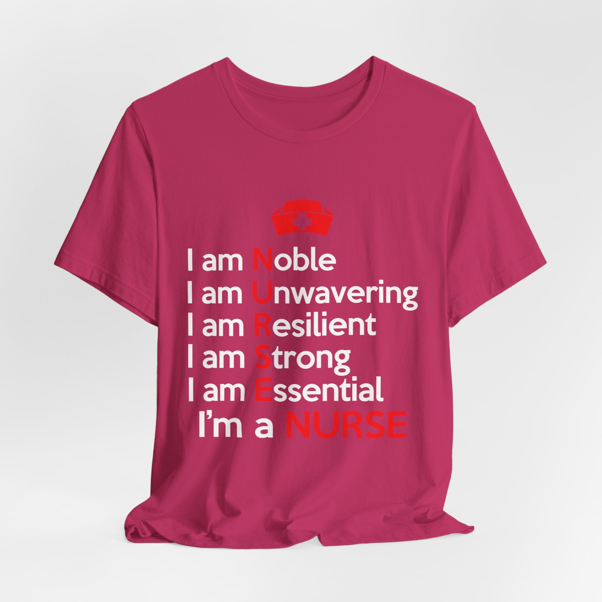 Je suis noble, je suis un tee-shirt unisexe inébranlable 