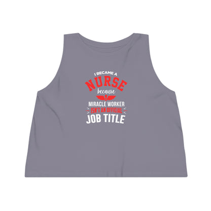 Women's Dancer Cropped Tank Top
