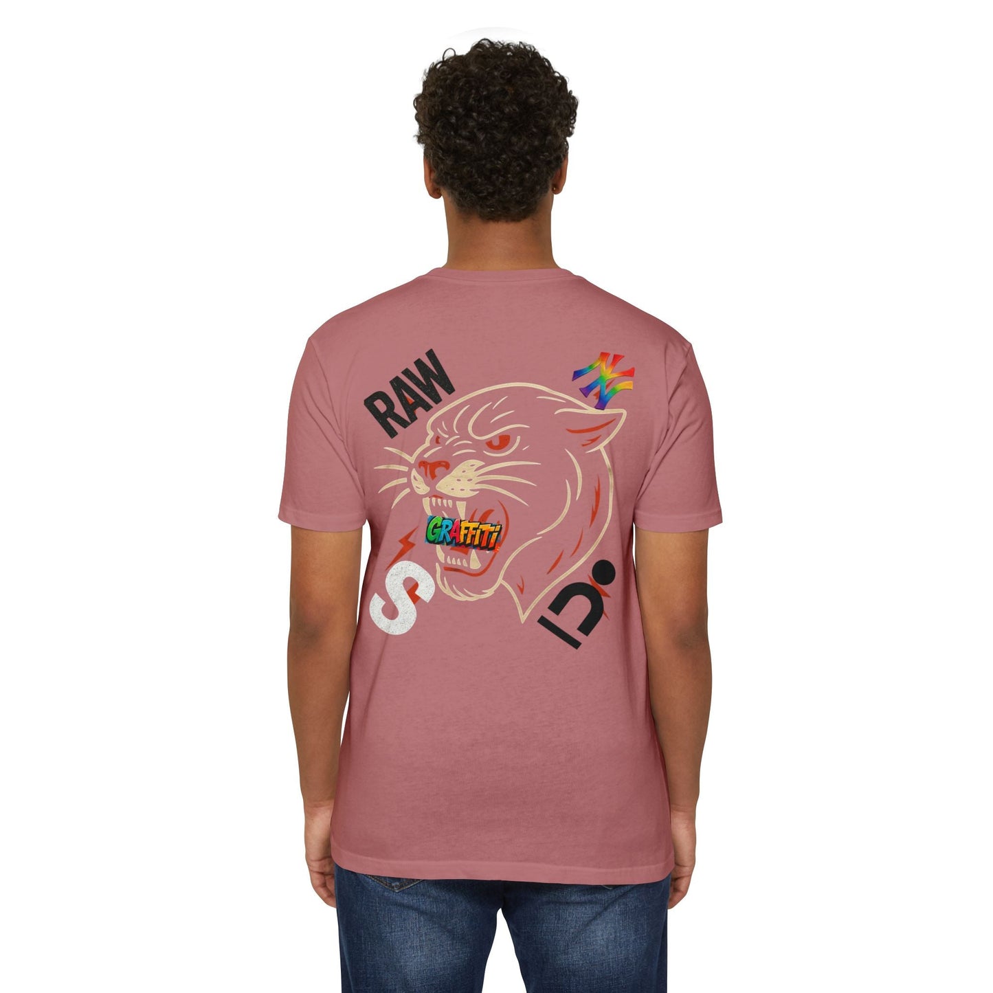 Urban Graffiti Panther T-Shirt | Cool Graphic Tee, Streetwear, Unisex Printify