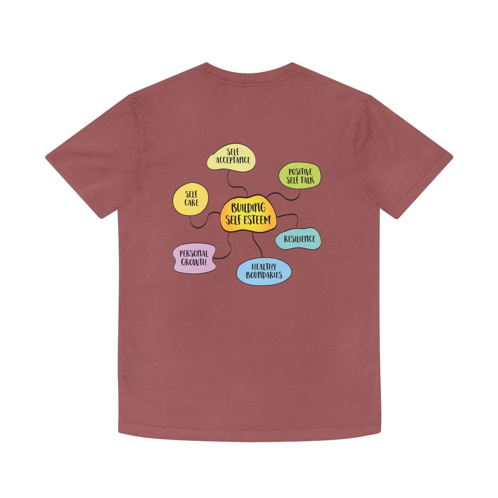 Faded Shirt - Building Self-Esteem Graphic Tee