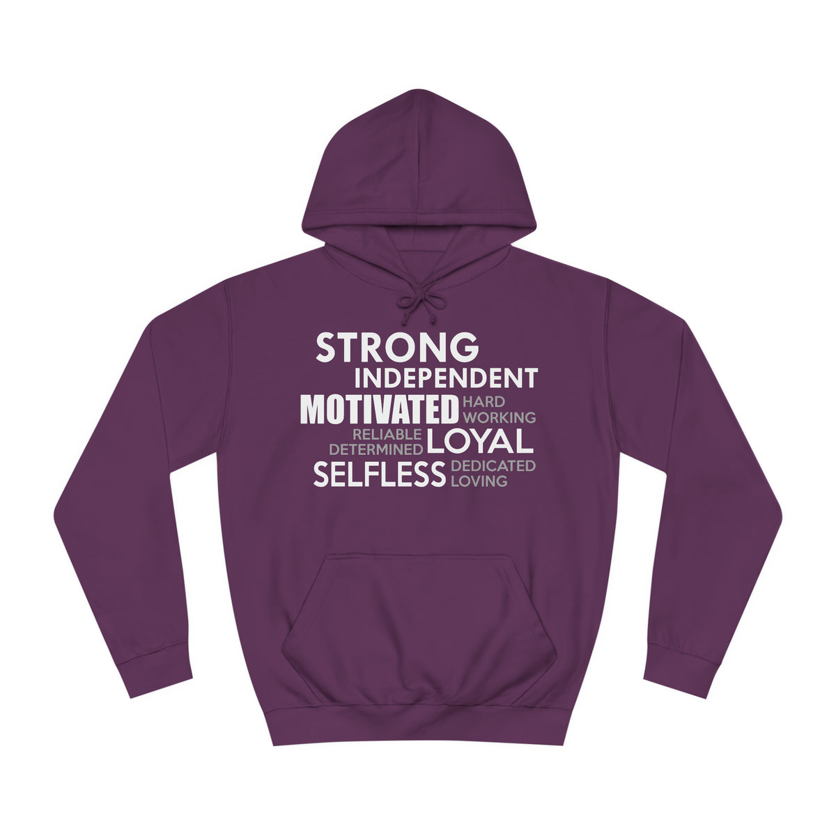 Strong Independent Motivated Unisex Hoodie