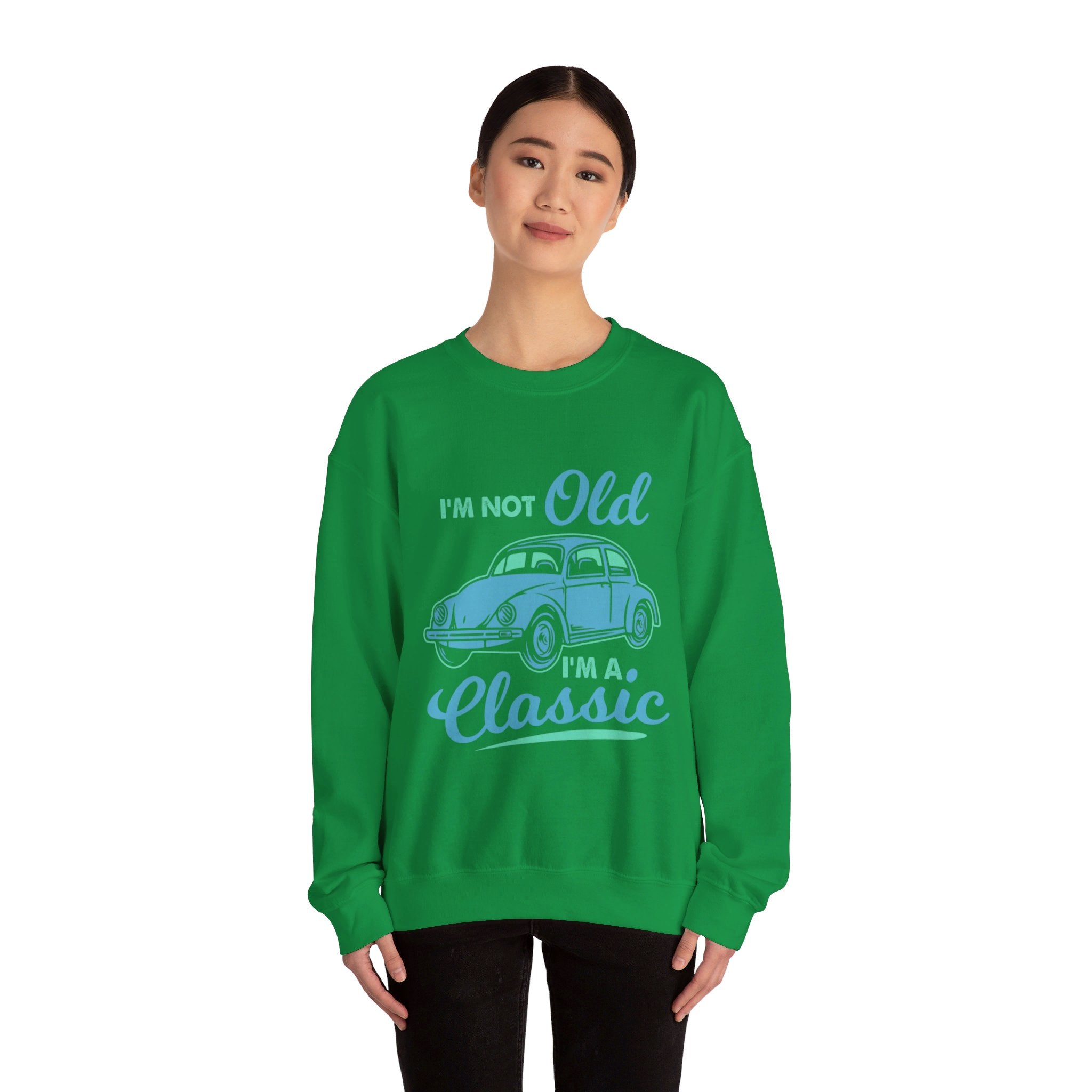 Je ne suis pas vieux, je suis un sweat-shirt unisexe classique 