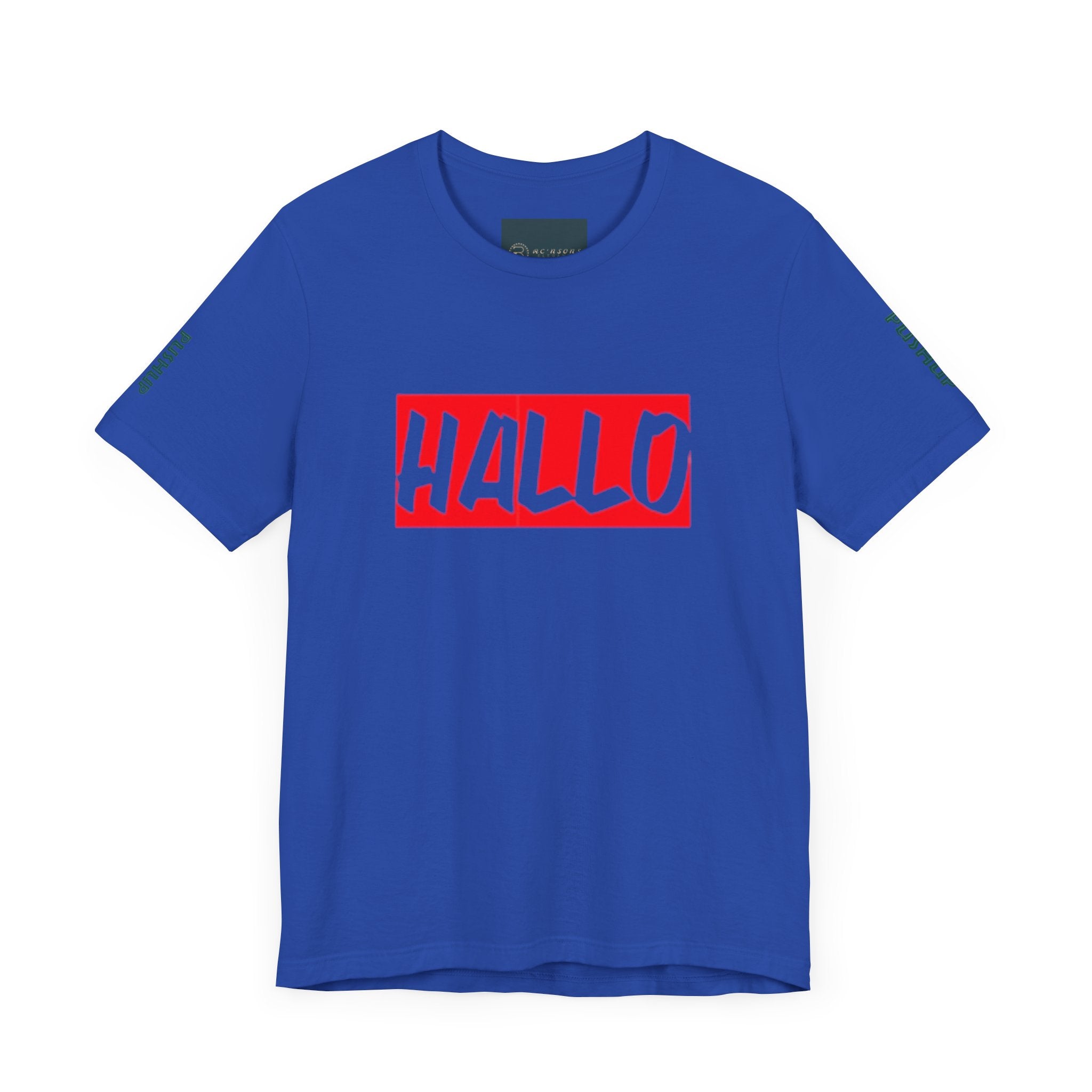 Funny Hallo Graphic Tee for Casual Vibes