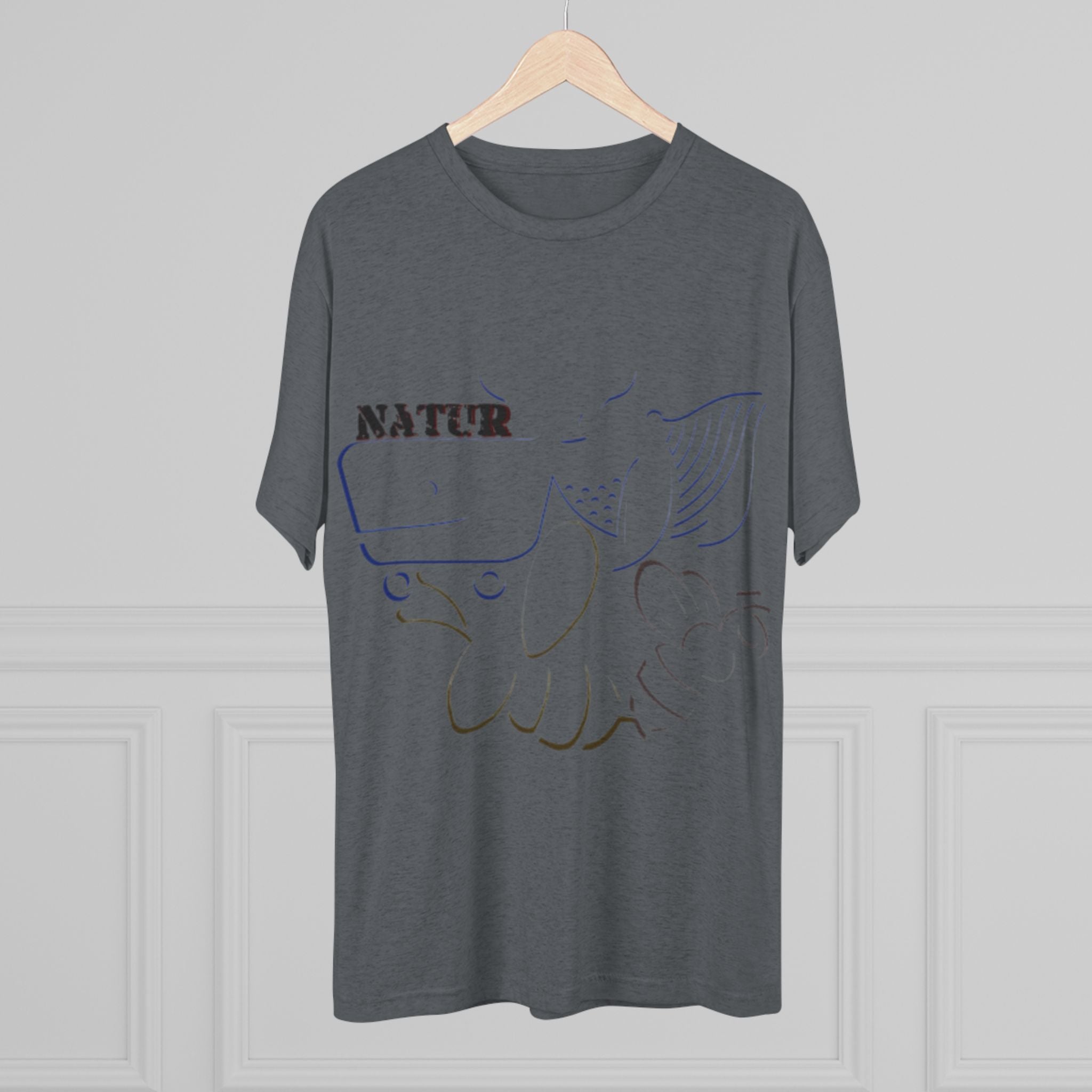 Nature Inspired Tee - Unisex Tri-Blend Crew Tee