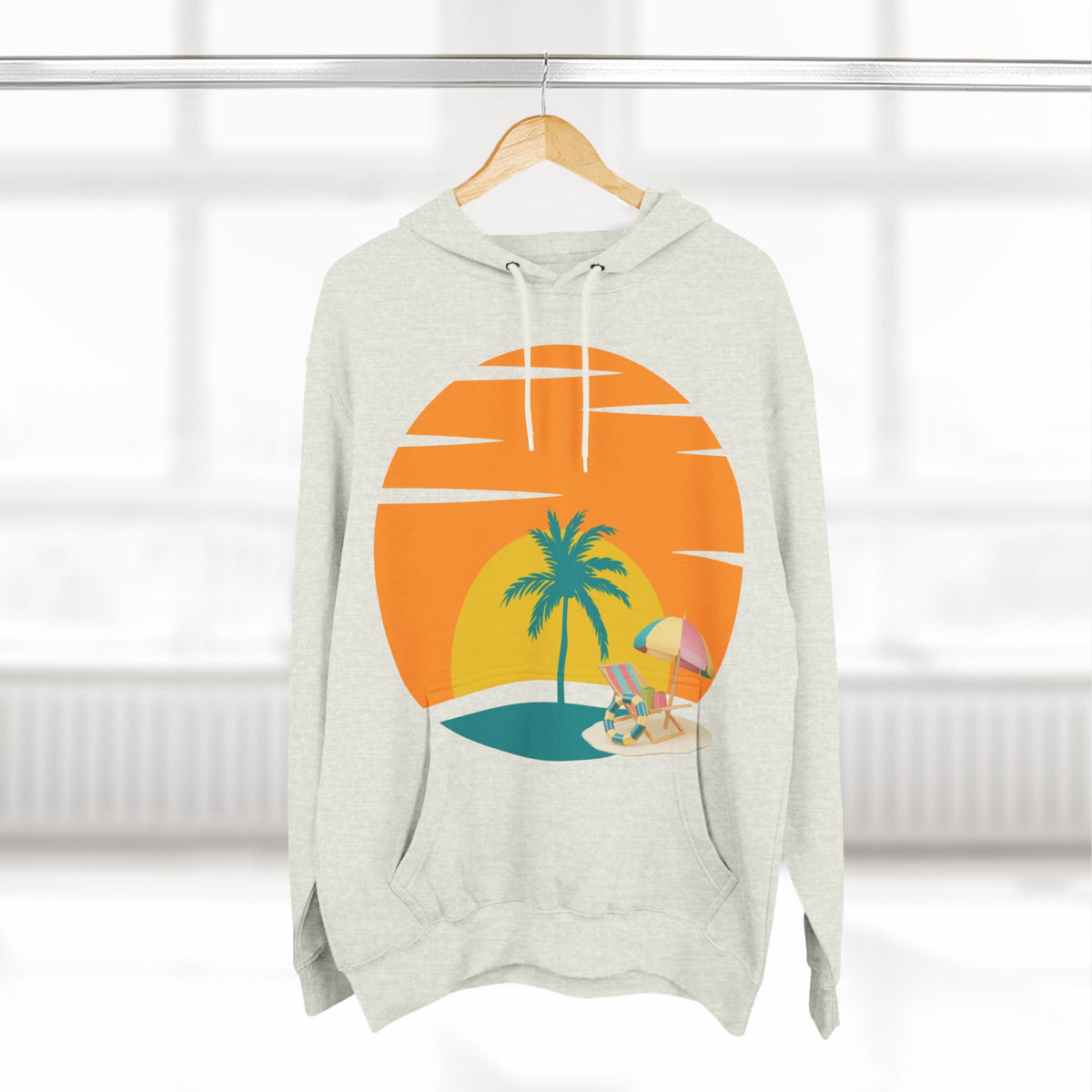 Fleece Hoodie - 'iland' Design