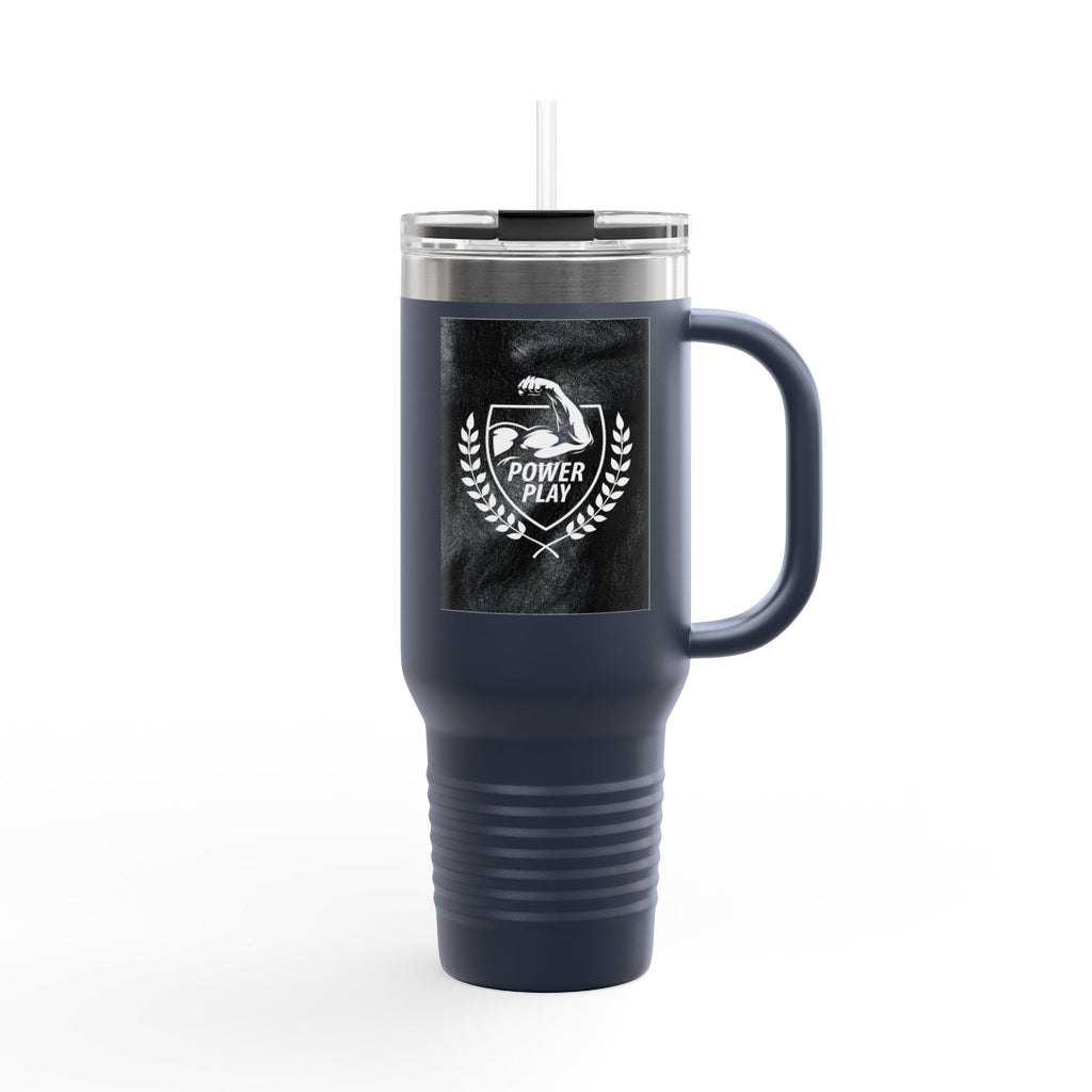 Insulated Travel Mug, 40oz - Power Play | Ideal for Outdoor Adventures & Daily Commutes, Perfect Gift for Sports Enthusiasts, Durable [...]