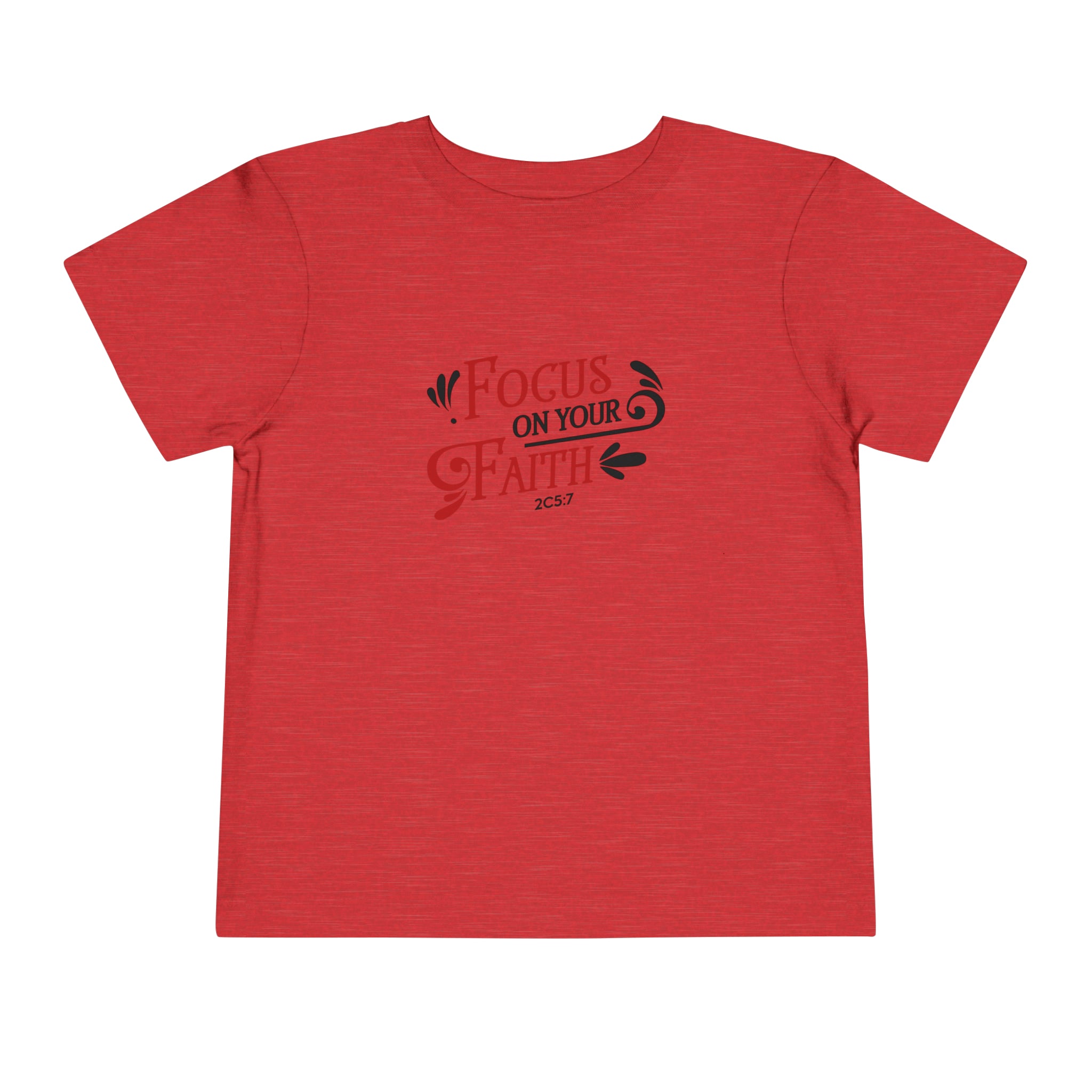 Concentrez-vous sur votre foi Tee-shirt pour tout-petits 