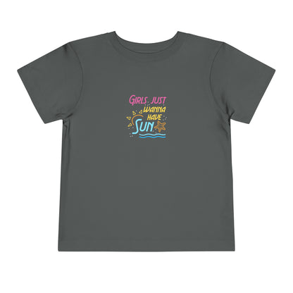 T-shirt pour tout-petits Les filles veulent juste avoir du soleil 