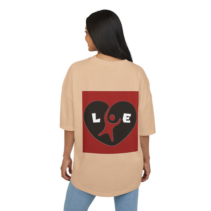 Love Heart Graphic Tee, Soft Cotton Unisex T-Shirt for Couples, Valentine's Day Gift, Casual Wear, Heart Design Tee Printify