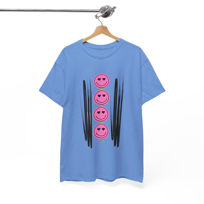 RCNSONS Unisex Heavy Cotton Smileys Tee