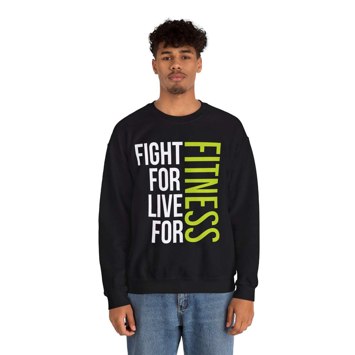 Fight For Live For Fitness Sweat-shirt unisexe 