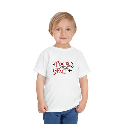 Focus On Your Faith Toddler Tee