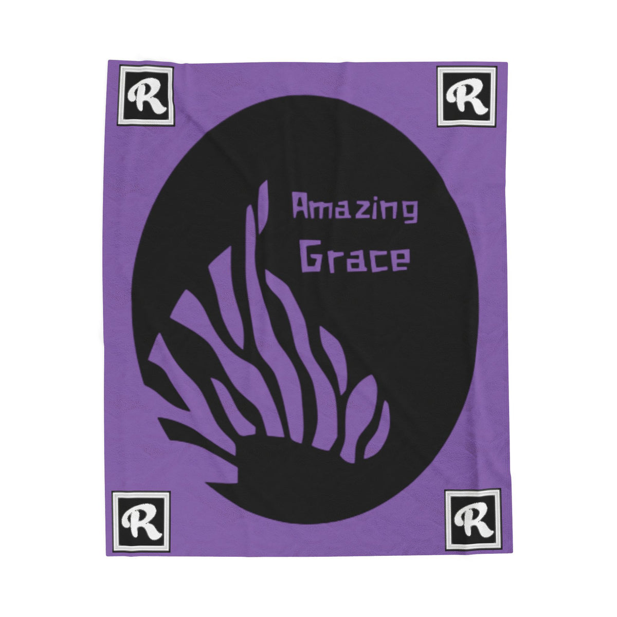 Plush Blanket - Amazing Grace Design