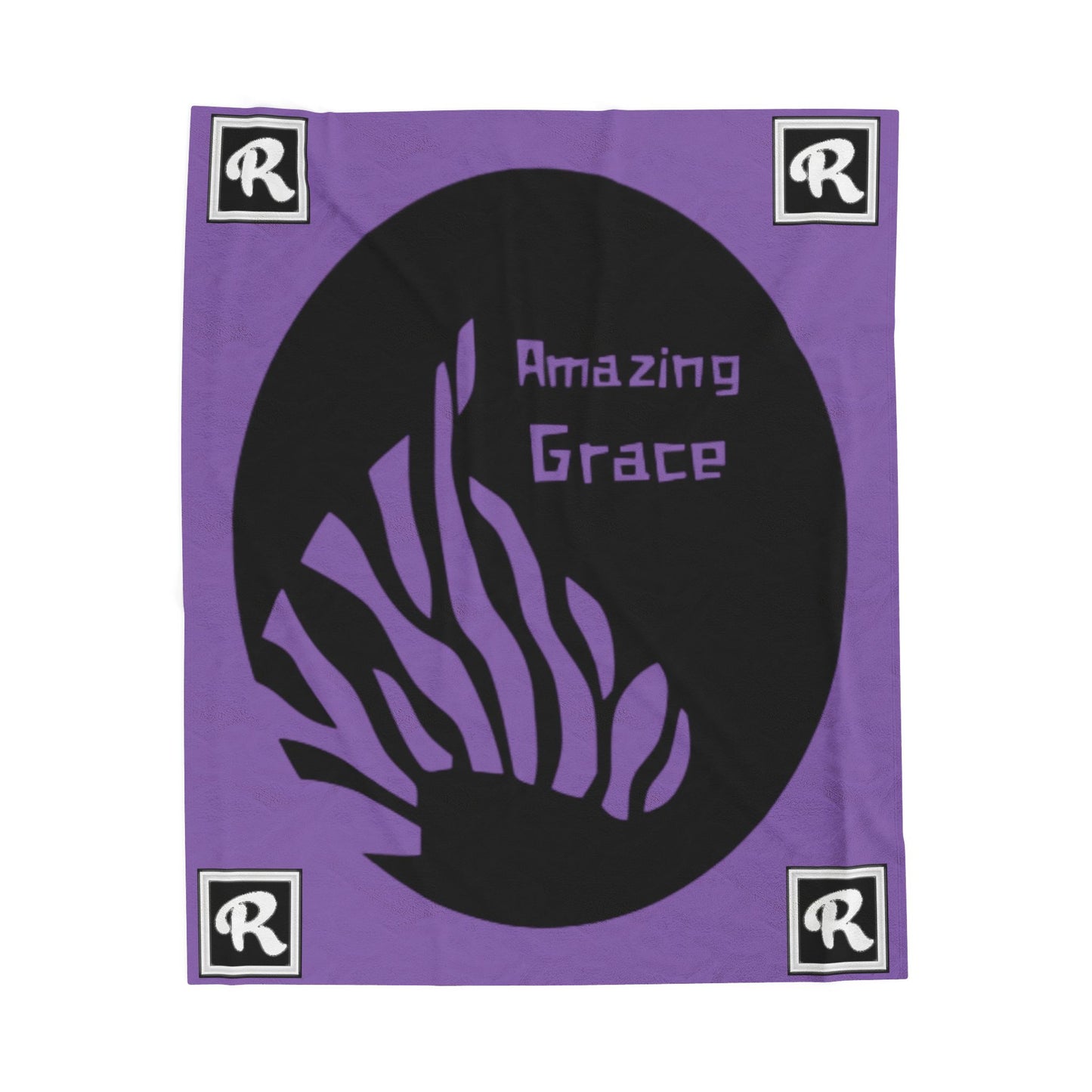 Plush Blanket - Amazing Grace Design
