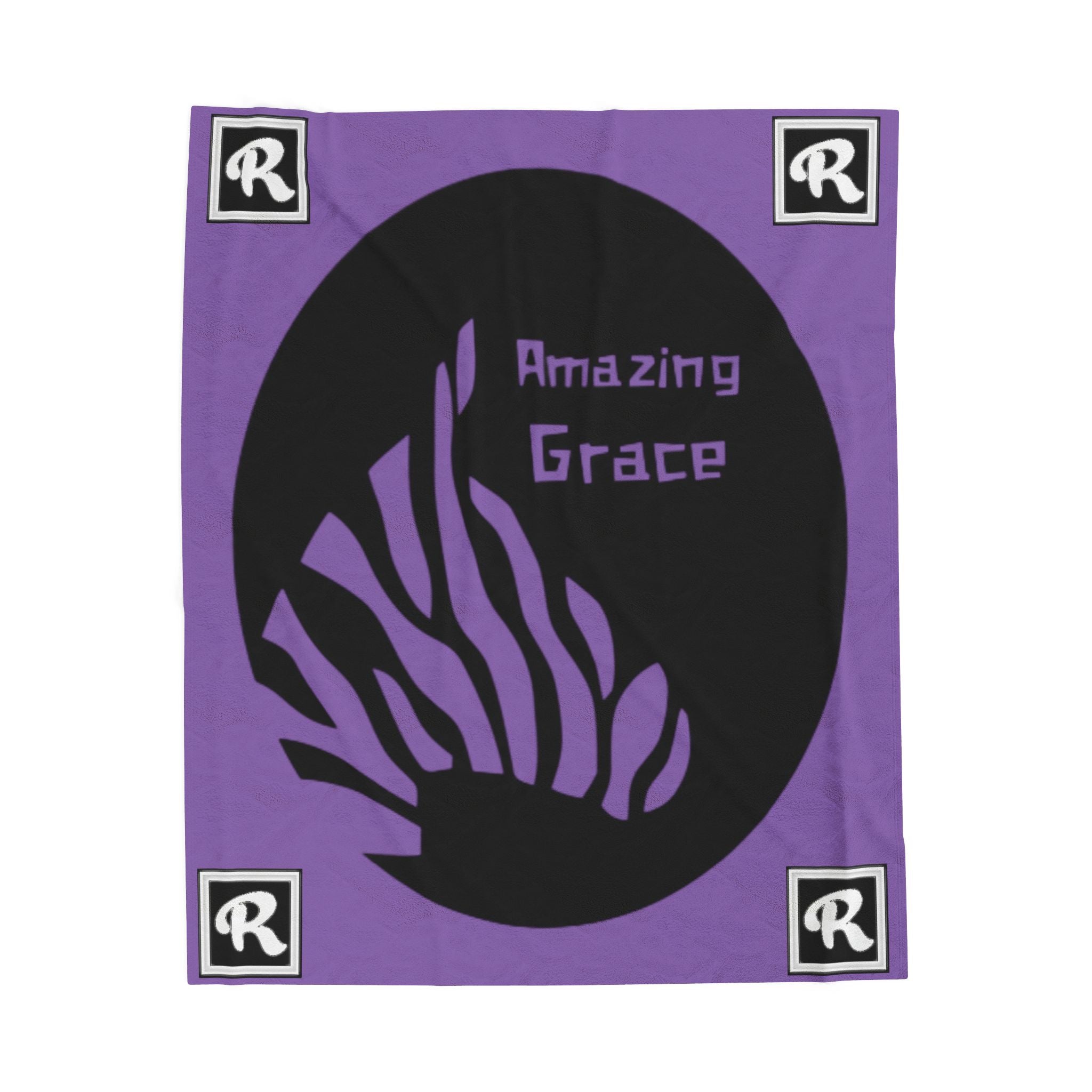 Plush Blanket - Amazing Grace Design