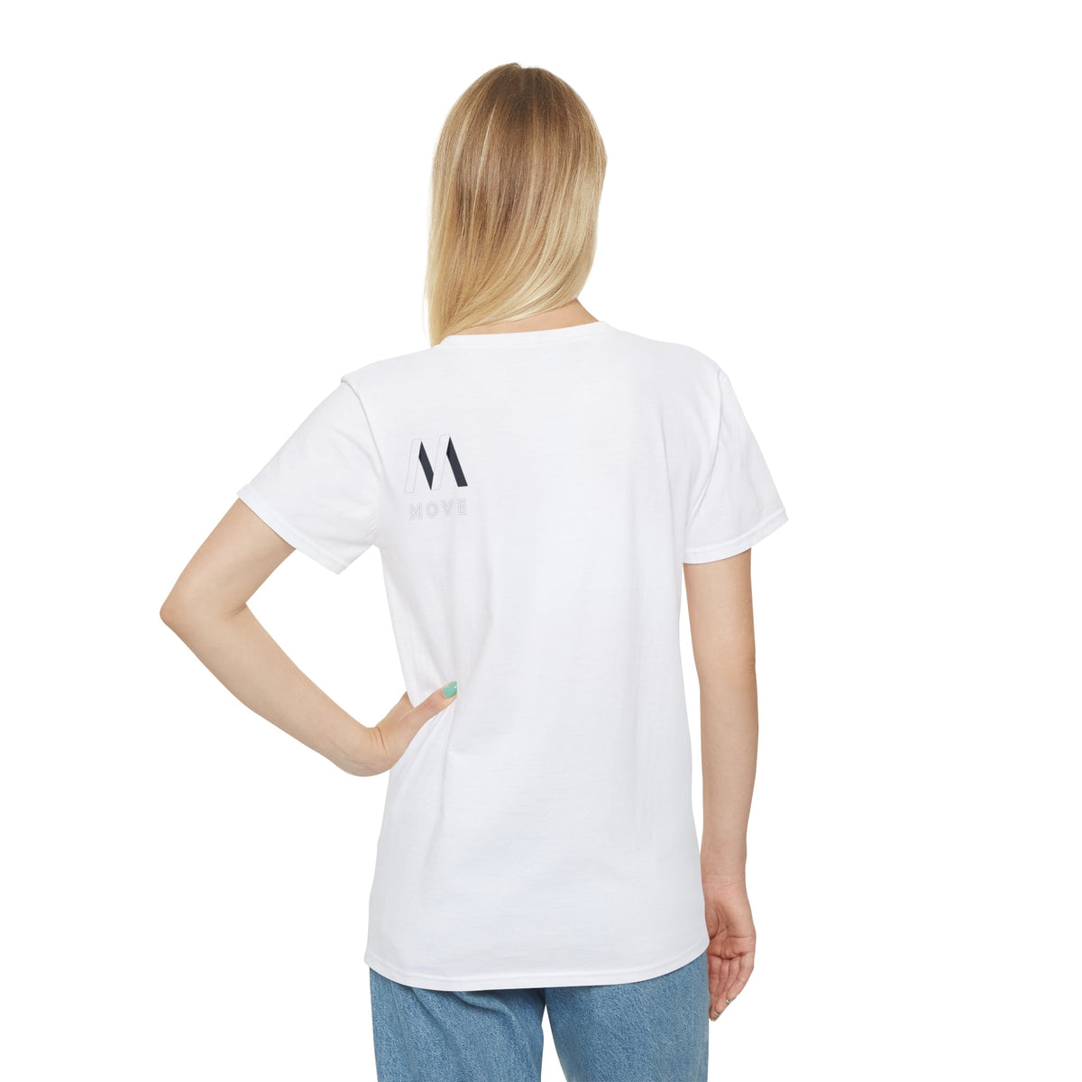 Unisex Move Graphic T-Shirt, Comfortable Casual Tee, Trendy Apparel for Everyday Wear, Gift for Fitness Enthusiasts, Stylish Wardrobe Staple Printify