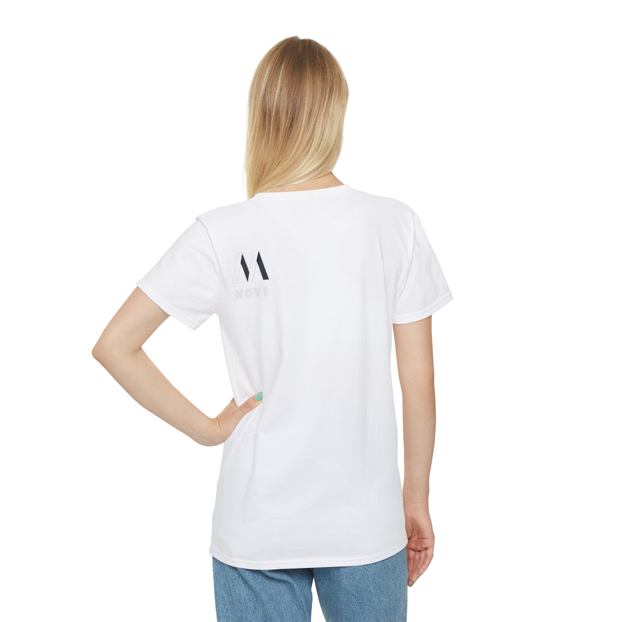 Unisex Move Graphic T-Shirt, Comfortable Casual Tee, Trendy Apparel for Everyday Wear, Gift for Fitness Enthusiasts, Stylish Wardrobe Staple Printify