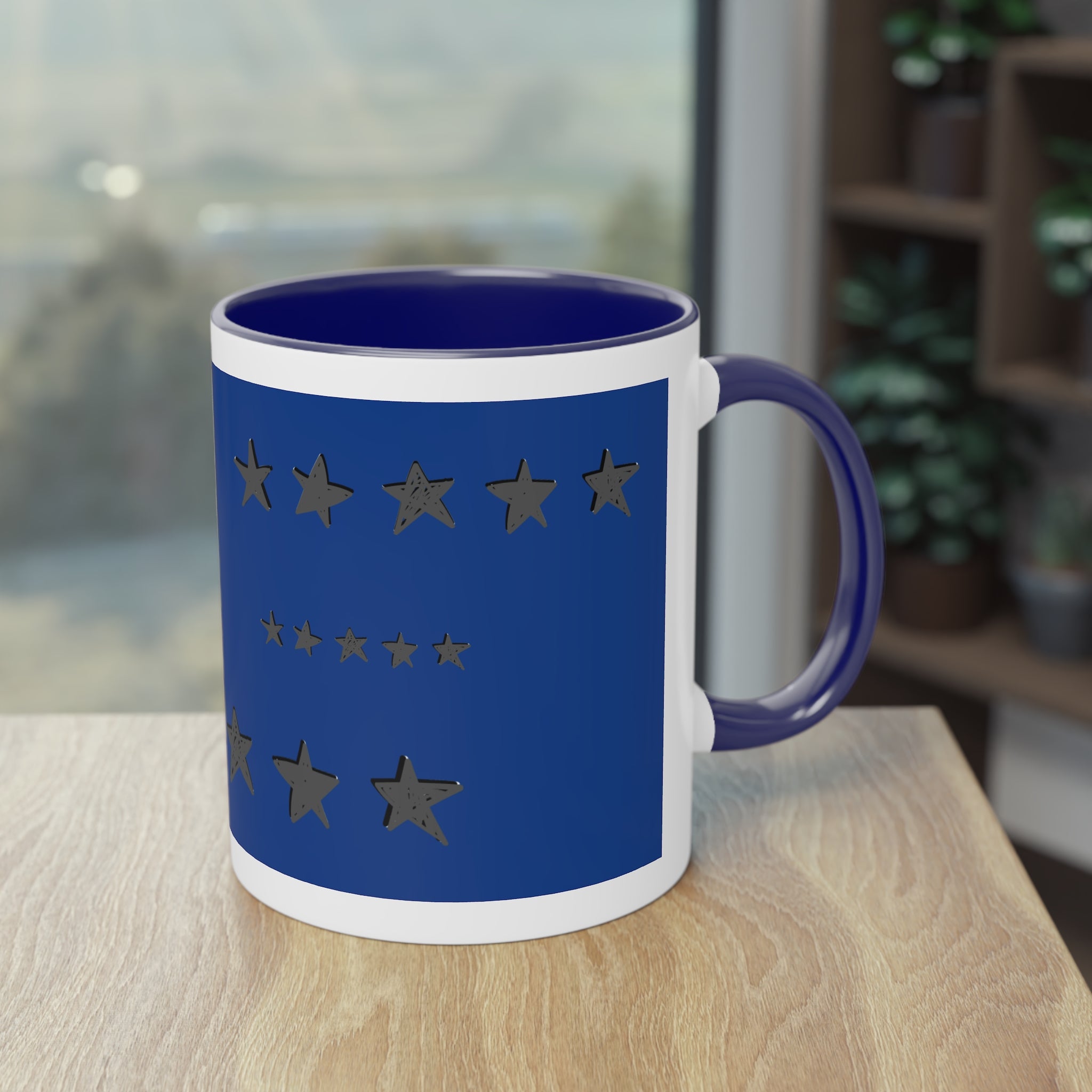 Coffee Mug - Sterne Stars Design, 11oz