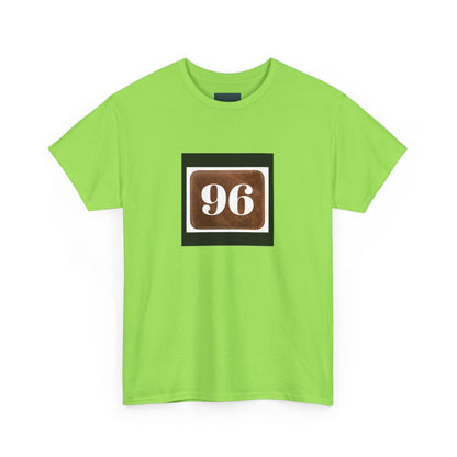 Vintage Style Unisex Heavy Cotton Tee - Classic 96 Design