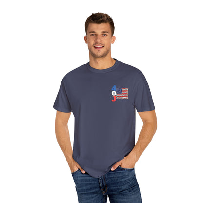 4th of July Garment-Dyed T-shirt Printify