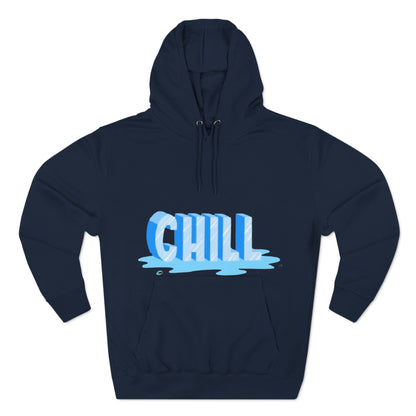 Unisex Three-Panel Fleece Chill Hoodie