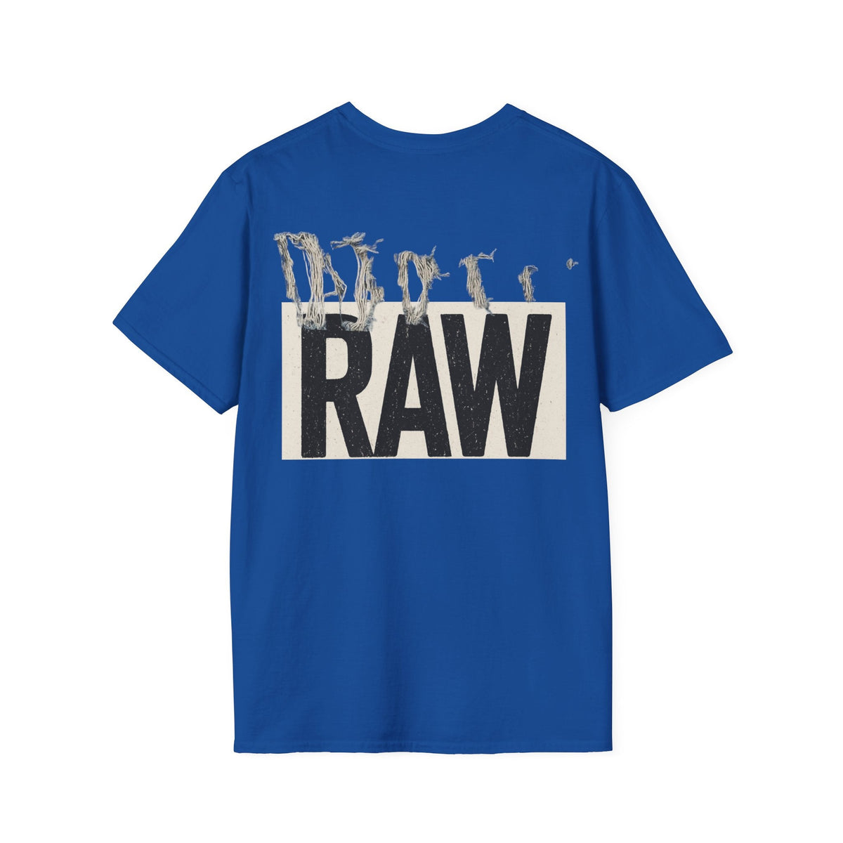 RAW Unisex Softstyle T-Shirt - Casual Graphic Tee for Everyday Wear, Perfect for Gift Giving, Streetwear, Summer Outfits Printify