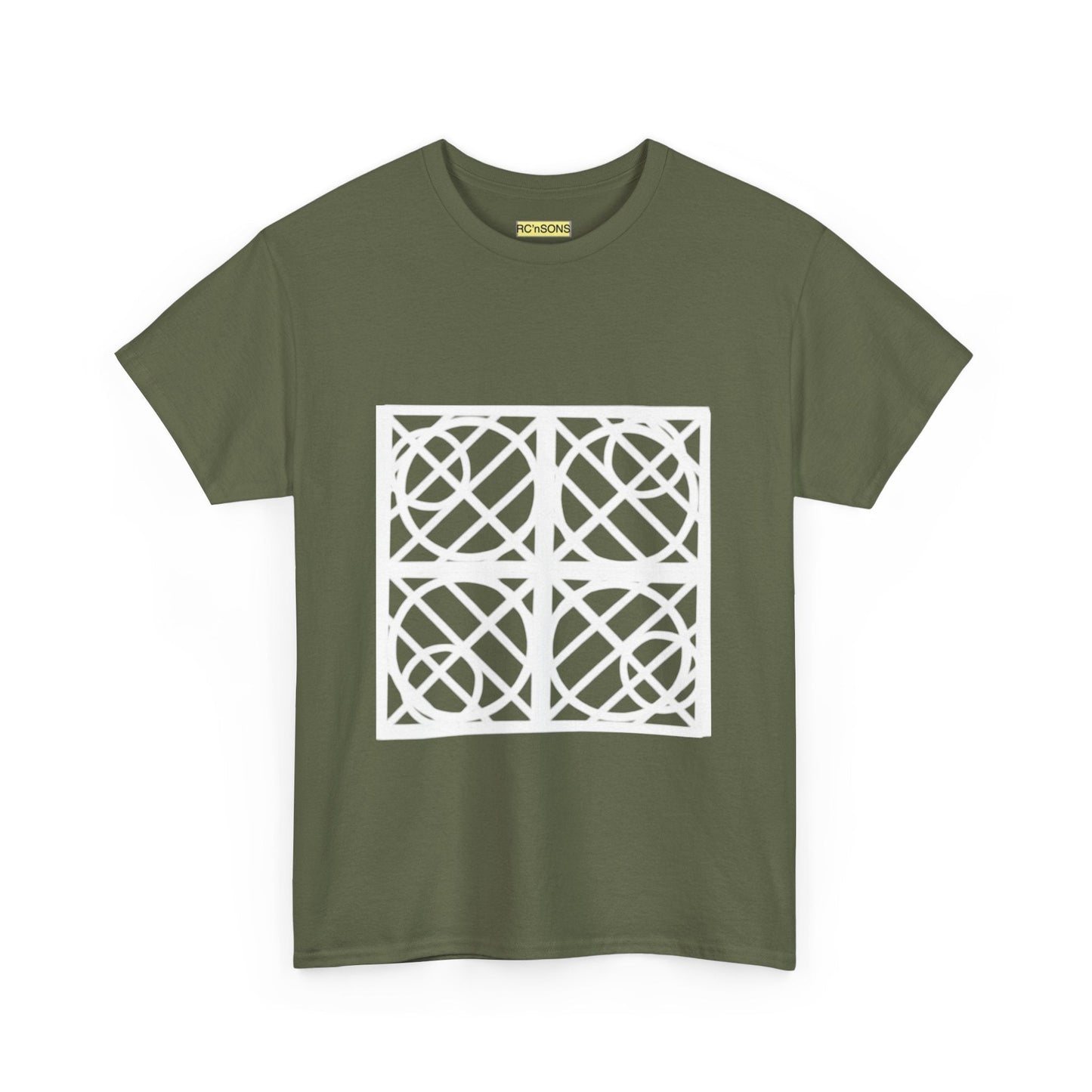 Modern Graphic Tee, Minimalist Cotton Shirt, Casual Unisex Top, Art-Inspired Clothing, Everyday Wear, Gift for Art Lovers Printify