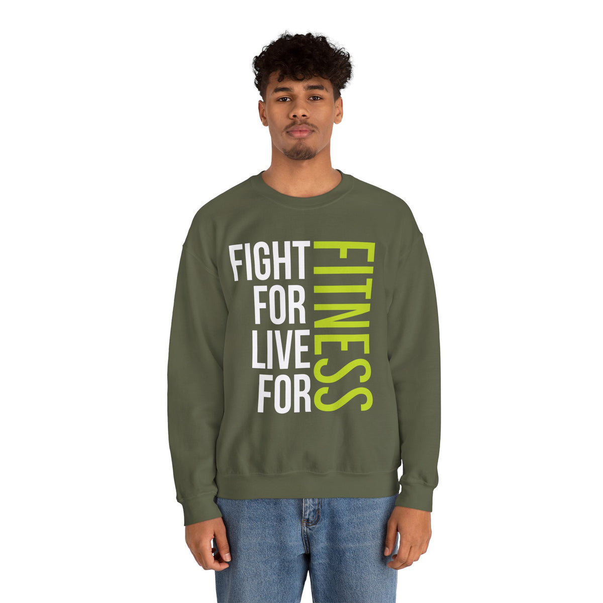 Fight For Live For Fitness Sweat-shirt unisexe 