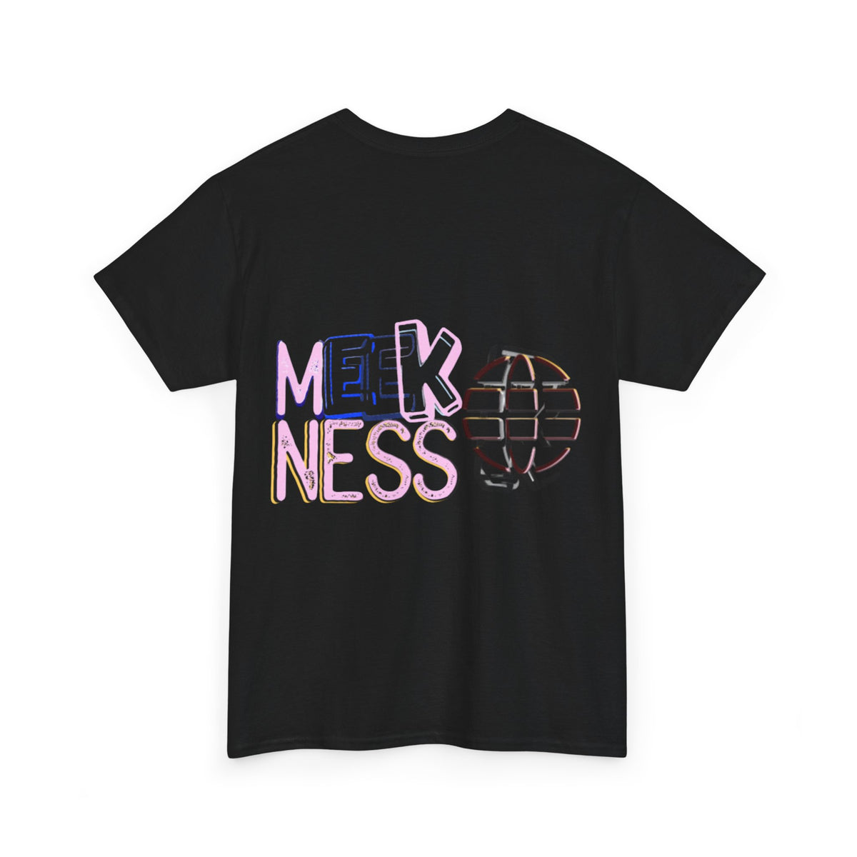 Unisex Heavy Cotton Tee - 'MEEKNESS' Graphic Shirt for Casual Wear