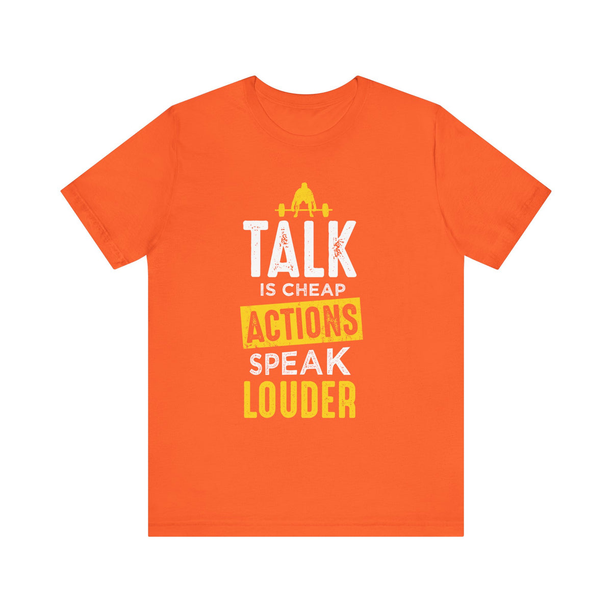 Parler, c’est des actions bon marché, parler plus fort, tee-shirt unisexe 