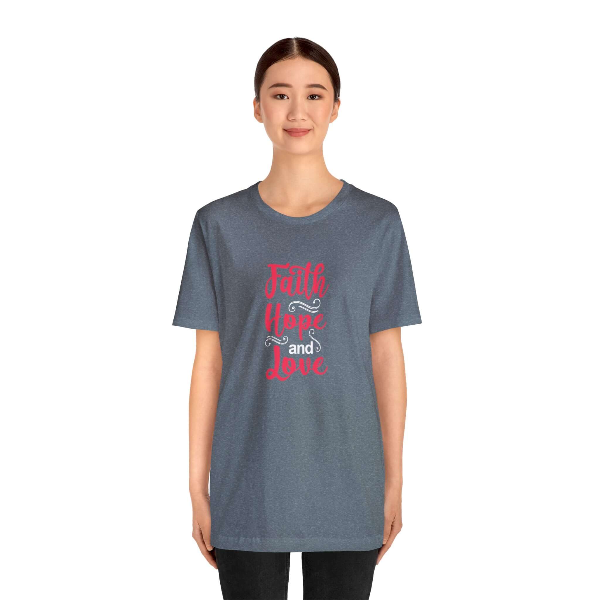 Faith Hope And Love Unisex Tee - RC’nSONS