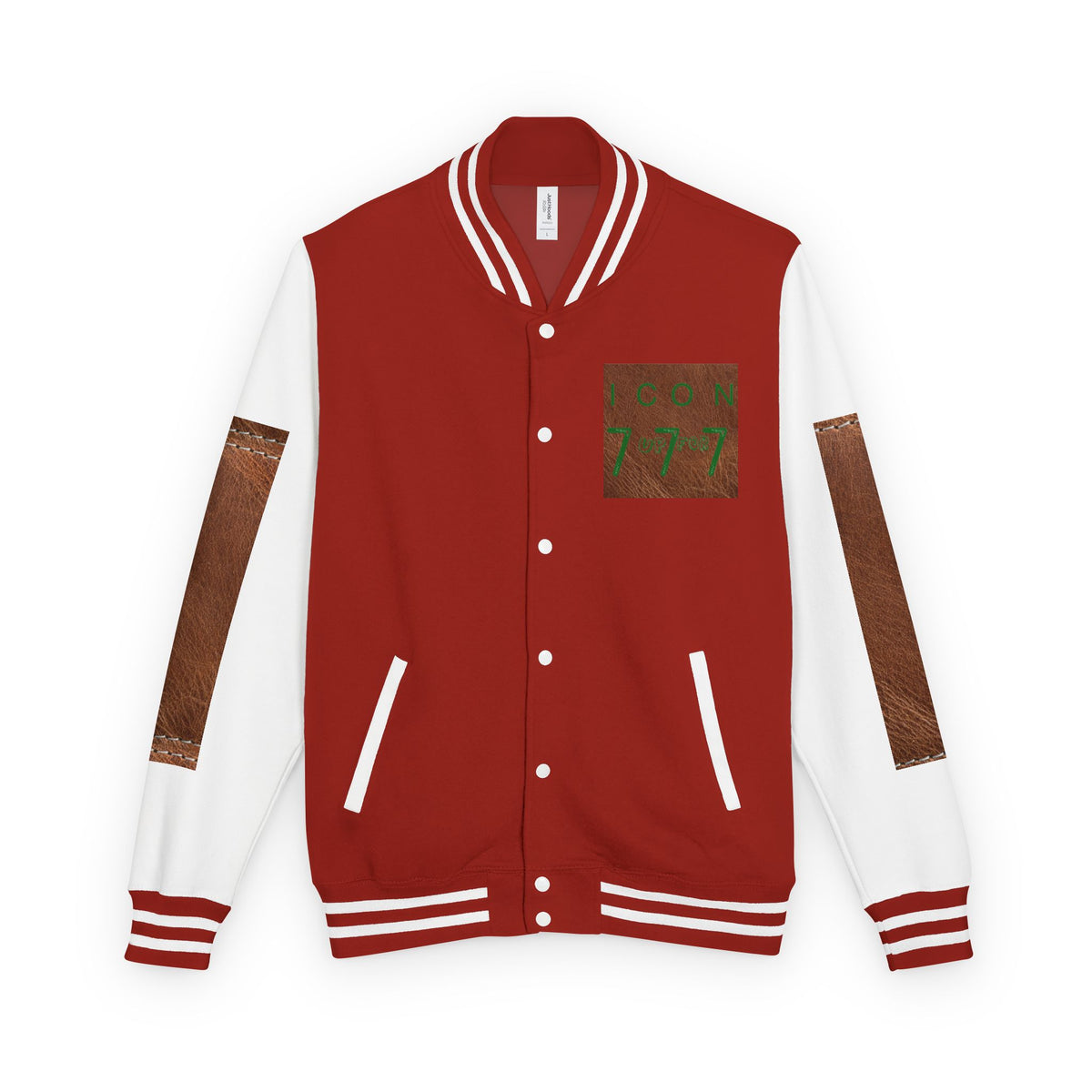Letterman Jacket Icon Up for 777 Unisex Heavyweight