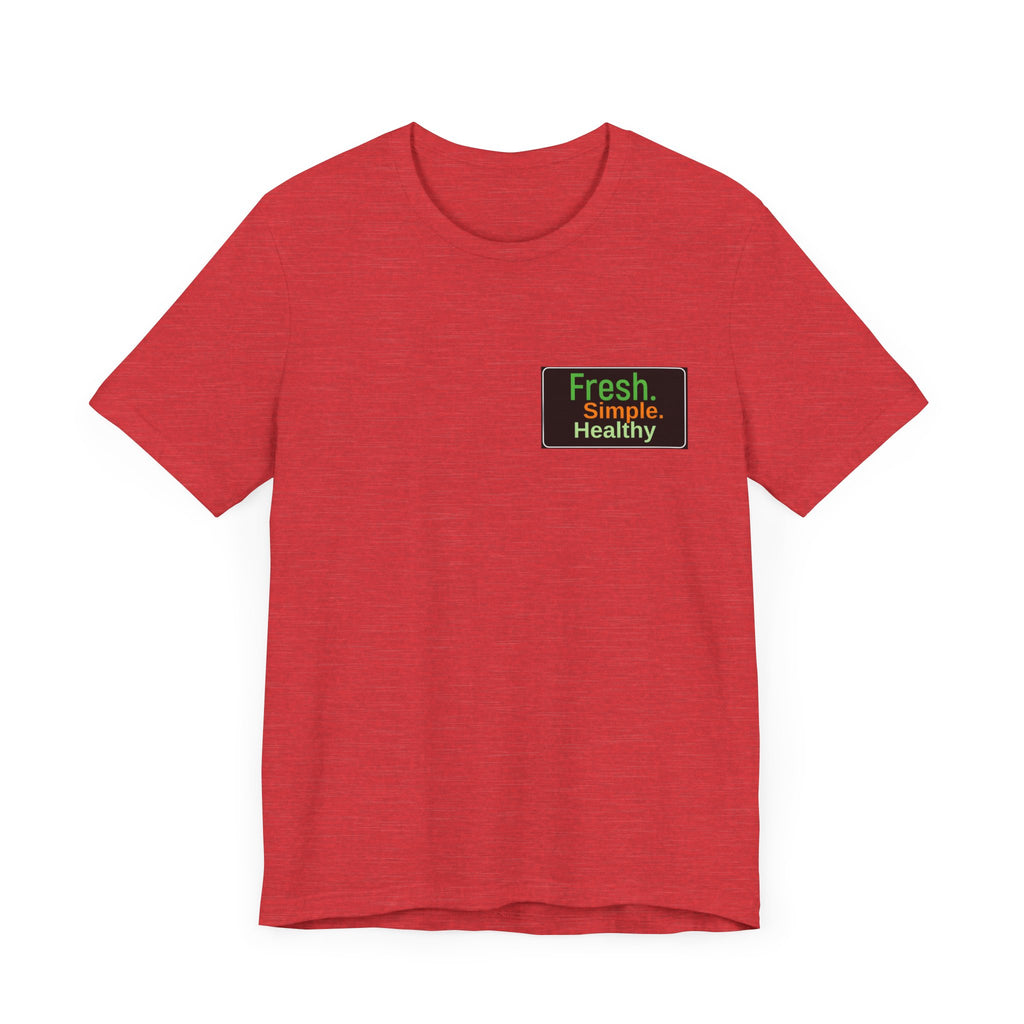 Unisex Fresh Healthy Short Sleeve Tee