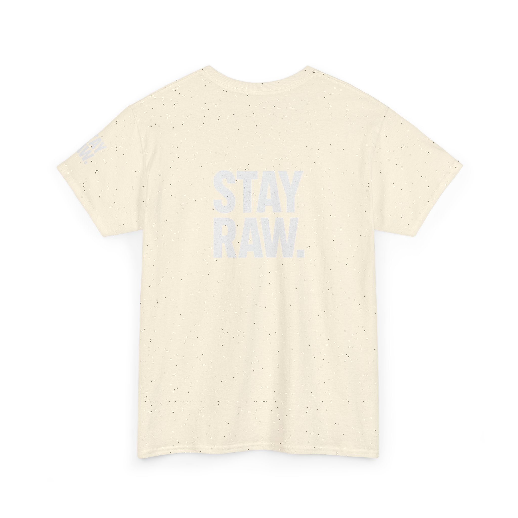 Raw Energy Unisex Tee - Stay Raw, Casual Wear, Street Style, Everyday Outfit, Graphic Tee, Gift for Him/Her Printify