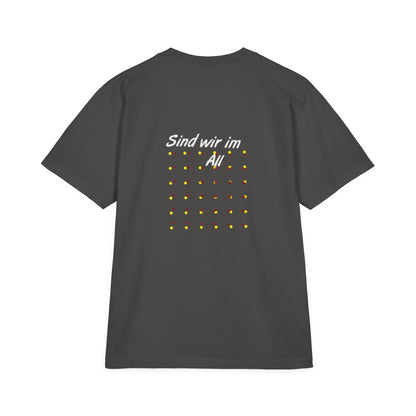 Drop-Shoulder T-Shirt - Chic sind wir im All