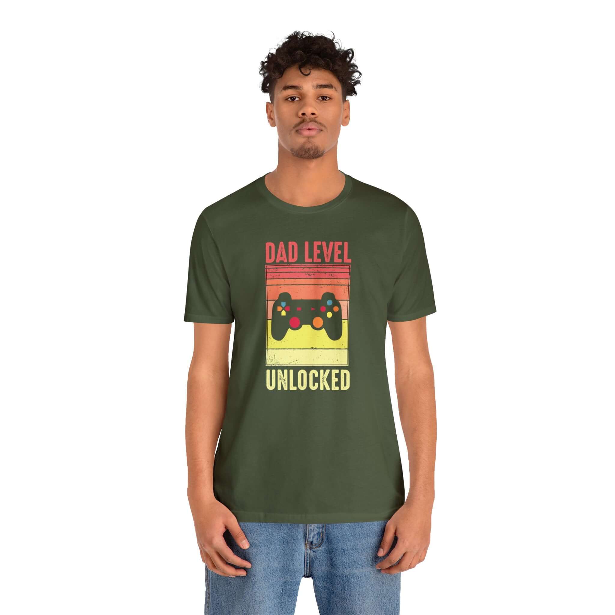 Dad Level Unlocked Unisex Tee - RC’nSONS
