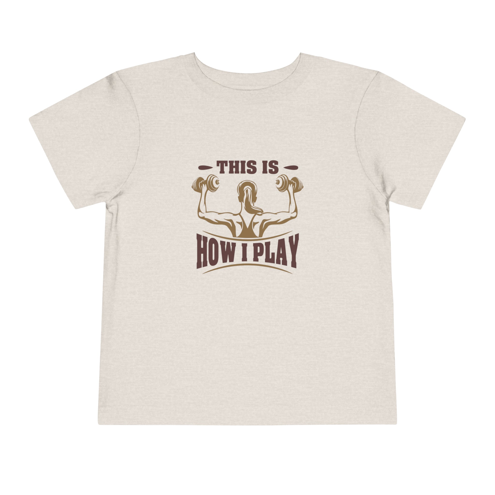 C'est comme ça que je joue au t-shirt pour tout-petits 